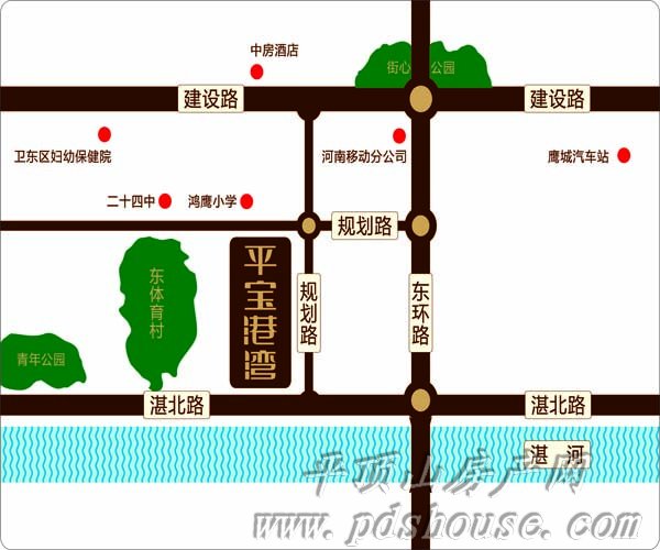 豫森·平宝港湾电子地图