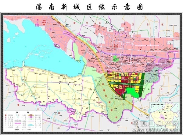 湛南新城规划图