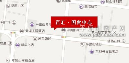 百汇·国贸中心电子地图